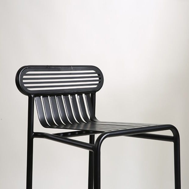 Mesa de barra cuadrada industrial Juego de 1/2 piezas de mostrador con taburetes altos de hierro