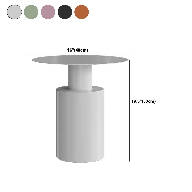 Tabella dell'estremità laterale in metallo Tavolo da estremità laterale per soggiorno