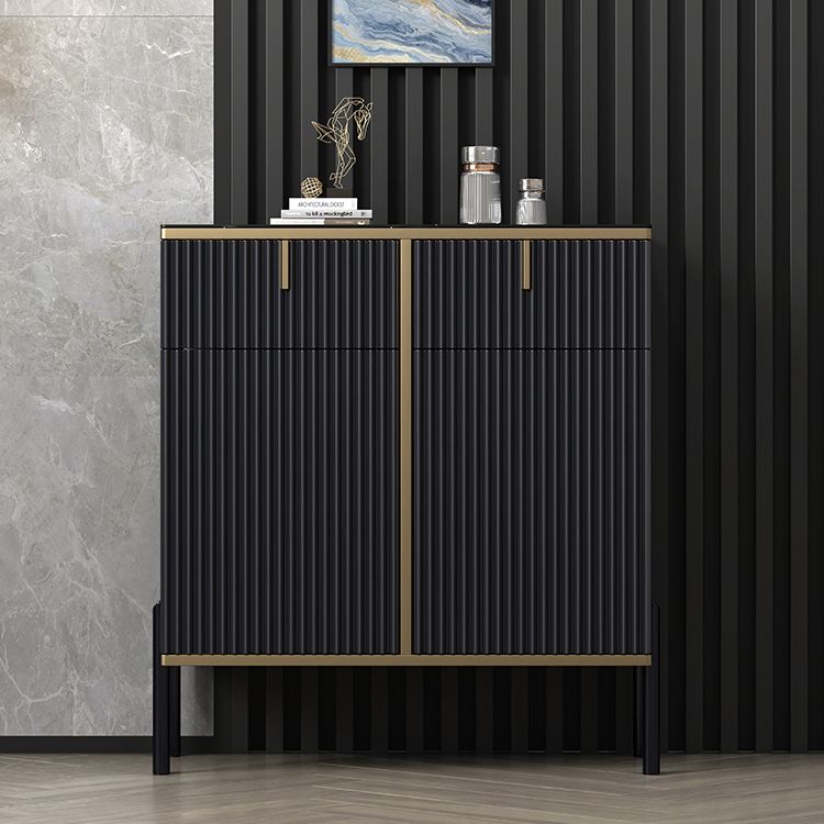 Glamstil Buffet Sideboard Sintered Stone Top Server mit Tür und Schublade für Wohnzimmer