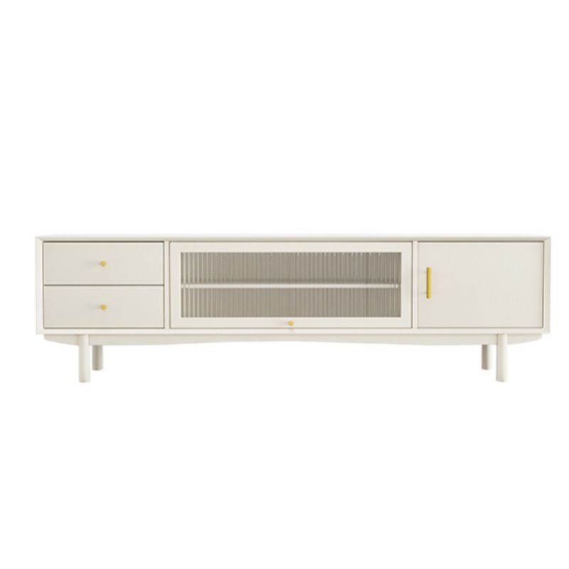 Glam TV Media Stand Solid Wood TV Media Console with Drawers Clearhalo 'furn' 'furn_tv_stands_entertainment_centers' 'Furniture' 'Living Room Furniture' 'TV Stands & Entertainment Centers' 'TV Stands & Media Storage Furniture' 'tv_stands_entertainment_centers' 1200x1200_f0c7616b-24ee-4d27-8670-0f463aec76f8