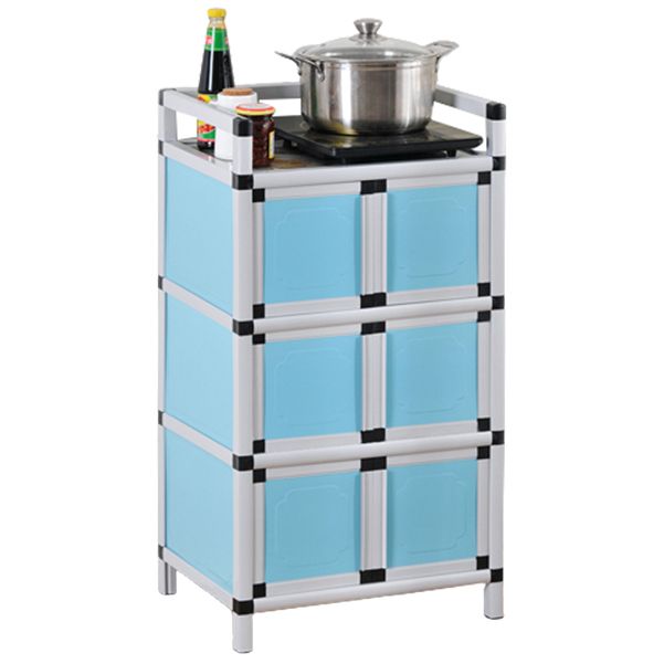 Server da pranzo in stile contemporaneo in metallo per cucina e sala da pranzo