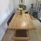 Rectangle Wood Color Dining Table Pine Solid Wood Table Glam for Dining Room Clearhalo ' dining_table' 'Dining Tables & Seating' 'Dining Tables' 'furn' 'furn_dining_table' 'Furniture' 'furniture_dining_table' 'Kitchen & Dining Furniture' 'kitchen&dining_furn' 'kitchen' 'kitchen_dining_table' 1200x1200_f0d3e8ad-0bb0-43e9-a976-44982d5d4b70