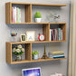 Modern Wooden Shelf Bookcase Wall Mounted Shelves Included Shelf for Bedroom