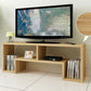 Scandinavian Wood TV Media Stand Open Shelving TV Stand Console