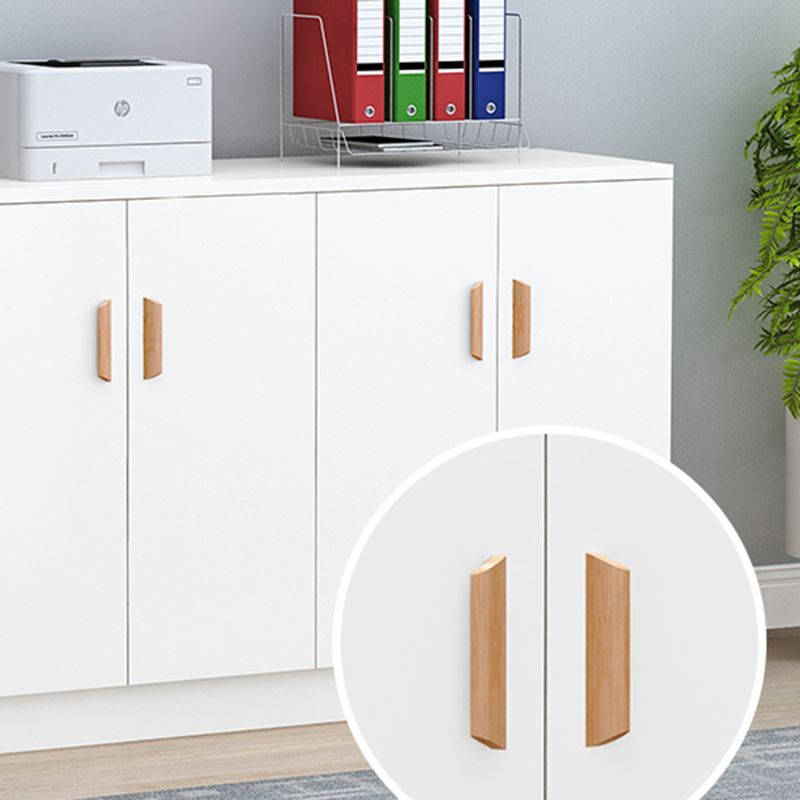 Moderno moderno mobile ingegnerizzato ingegneri di scaffalatura regolabile in legno con porte