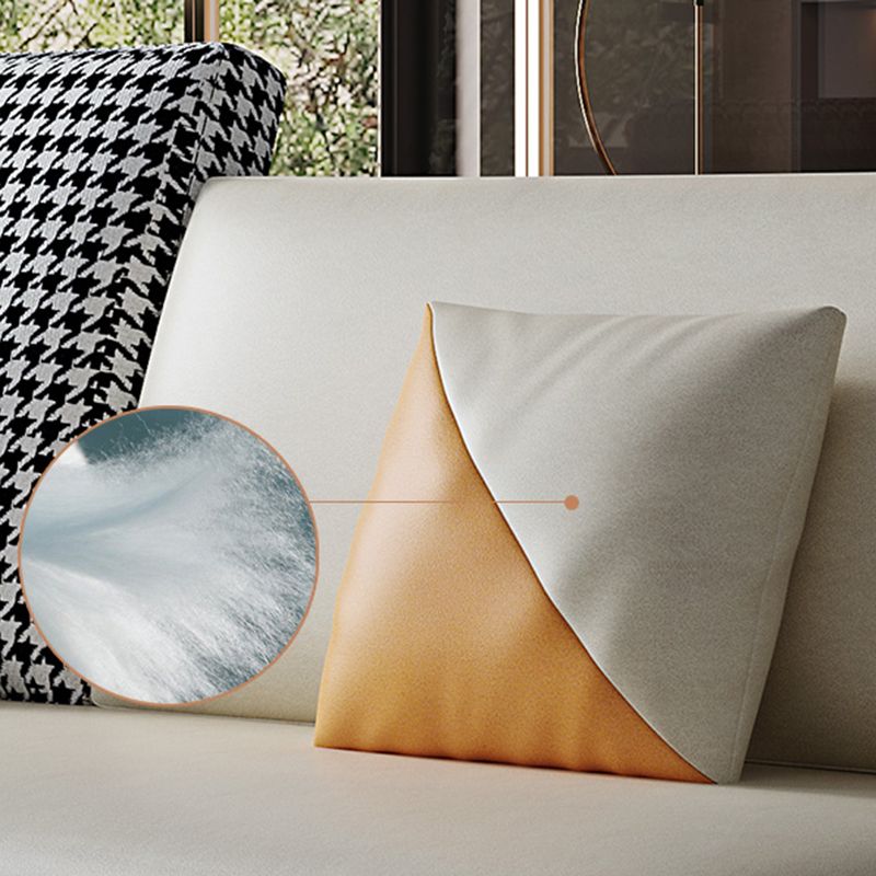 Stain Resistant Faux Leather Contemporary Convertible Bed Settee