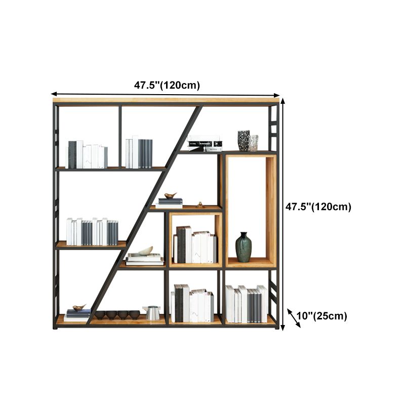 47.24"H Bookshelf Modern Style Bookcase for Study Room and Office Clearhalo 'Bookcases' 'furn' 'furn_bookcases' 'Furniture' 'furniture_bookcases' 'Office Furniture' 1200x1200_f0dd0c38-ebed-4c73-9bac-5b6273c4fe24