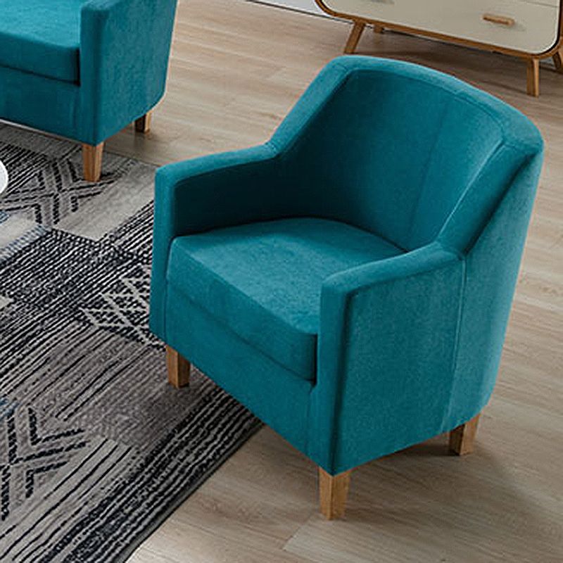 Chaise de bras synthétique 27,55 "L x 24,40" W x 31,49 "H fauteuil accent pour le salon