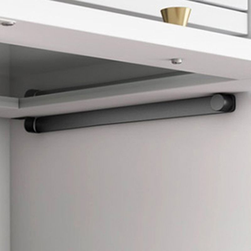 Libreria moderna in legno, libreria geometrica per qualsiasi stanza, 12 "W