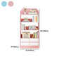 Modern Rectangle Bookcase Wooden Closed Back Bookshelf with Shelves