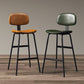 Modern Style Bar-stool Metal Legs Bucket Leather Seat Barstool for Restaurant Kitchen Clearhalo 'Bar Furniture' 'Bar Stools' 'bar_stools' 'furn' 'furn_bar_stools' 'furniture_bar_stools' 'Kitchen & Dining Furniture' 'kitchen&dining_furn' 'kitchen' 'kitchen_furn' Furniture' 1200x1200_f0e44725-3369-47d2-a25b-6d385ff2b4f5