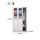 Contemporary Metal Wardrobe Freestanding Wardrobe Closet with Locks