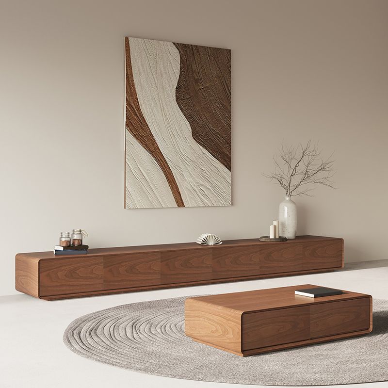 Engineered Wood Media Console Contemporary Wooden TV Console Clearhalo 'furn' 'furn_tv_stands_entertainment_centers' 'Furniture' 'Living Room Furniture' 'TV Stands & Entertainment Centers' 'TV Stands & Media Storage Furniture' 'tv_stands_entertainment_centers' 1200x1200_f0e52035-5166-42d3-9cbe-e7b5c001f1a3