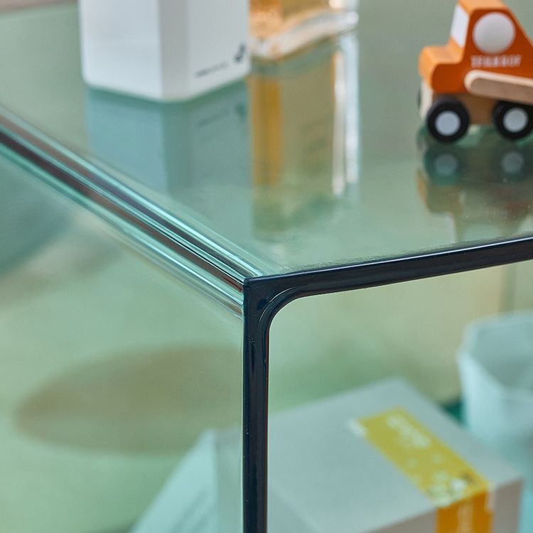 Estantería acrílica cerrada estilo nórdico estantería cuadrada minimalista