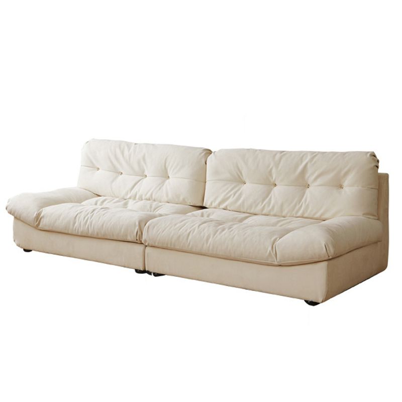 Faux Leather Tufted Back Sofa 40.1 "W Sofa with Pillow Top Arm Clearhalo 'furn' 'furn_sofas' 'Furniture' 'furniture_sofas' 'Living Room Furniture' 'Sofa' 'sofas' 1200x1200_f0ea491f-a233-48f1-a47e-099fca04c958