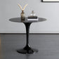 Simplicity Round Dining Table Sintered Stone Table with Tulip Base for Dining Room Clearhalo ' dining_table' 'Dining Tables & Seating' 'Dining Tables' 'furn' 'furn_dining_table' 'Furniture' 'furniture_dining_table' 'Kitchen & Dining Furniture' 'kitchen&dining_furn' 'kitchen' 'kitchen_dining_table' 1200x1200_f0ebd72d-42dc-40bb-9e17-b01c01d5ebe3