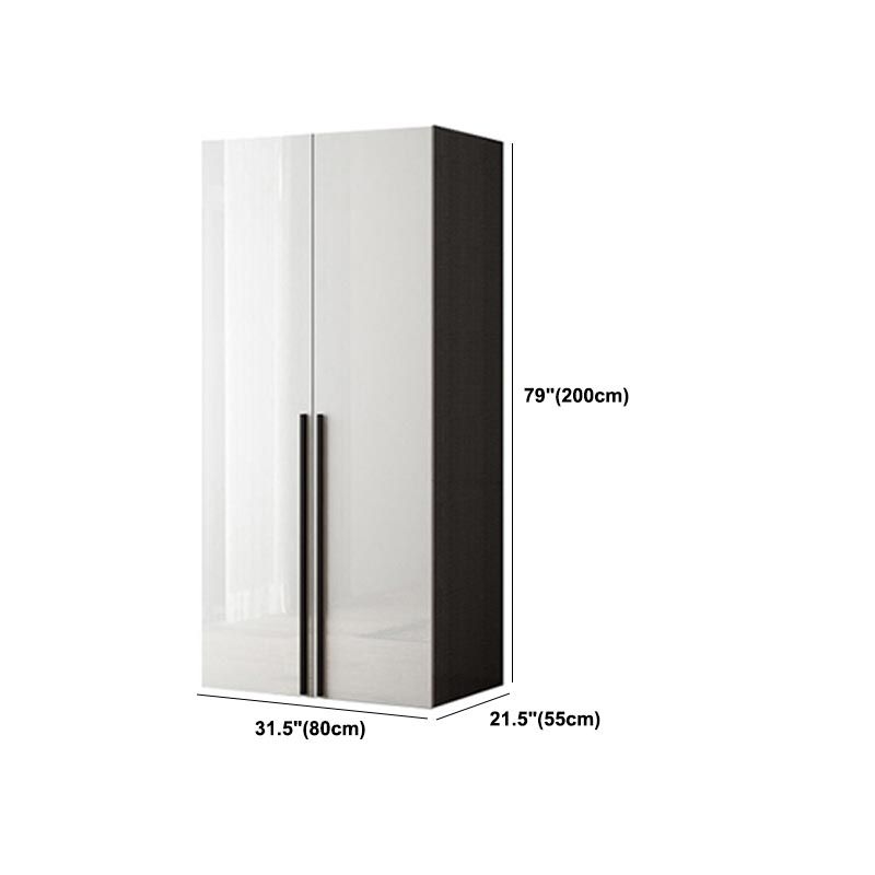 Modern Style Wooden Wardrobe White Colour Wardrobe Closet for Bedroom