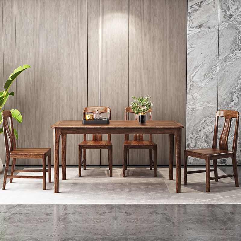 Traditional Style Solid Wood Rectangle Dining¬†Room¬†Set Standard Height Home Dining Table Furniture Clearhalo 'Dining Room Sets' 'Dining Tables & Seating' 'dining_room_set' 'furn' 'furn_dining_room_set' 'Furniture' 'furniture_dining_room_set' 'Kitchen & Dining Furniture' 'kitchen&dining_furn' 'kitchen' 1200x1200_f0ee8d91-4e25-4b97-8615-9eb90d4e5159