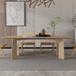 Solid Wood Contemporary Dining Table Rectangular Dining Table with 4 Legs Clearhalo ' dining_table' 'Dining Tables & Seating' 'Dining Tables' 'furn' 'furn_dining_table' 'Furniture' 'furniture_dining_table' 'Kitchen & Dining Furniture' 'kitchen&dining_furn' 'kitchen' 'kitchen_dining_table' 1200x1200_f0f0729c-37ff-4cd0-9492-46e133c67de8