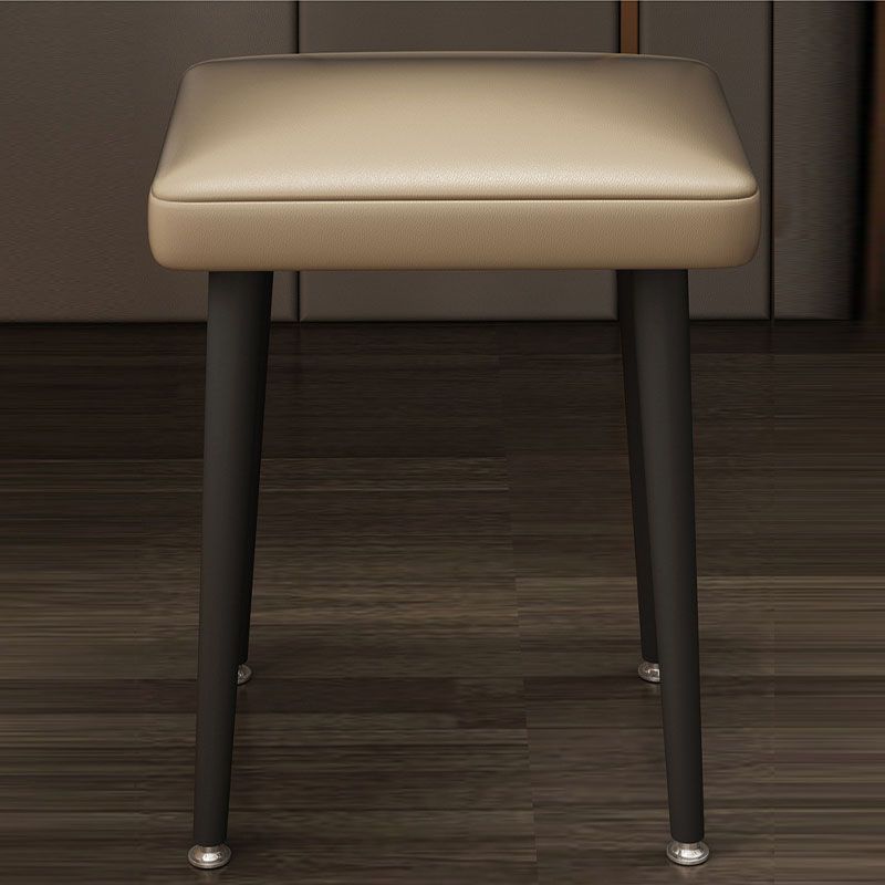 Consejo de tocador de madera contemporáneo Conjunto de tocador de maquillaje de pizarra