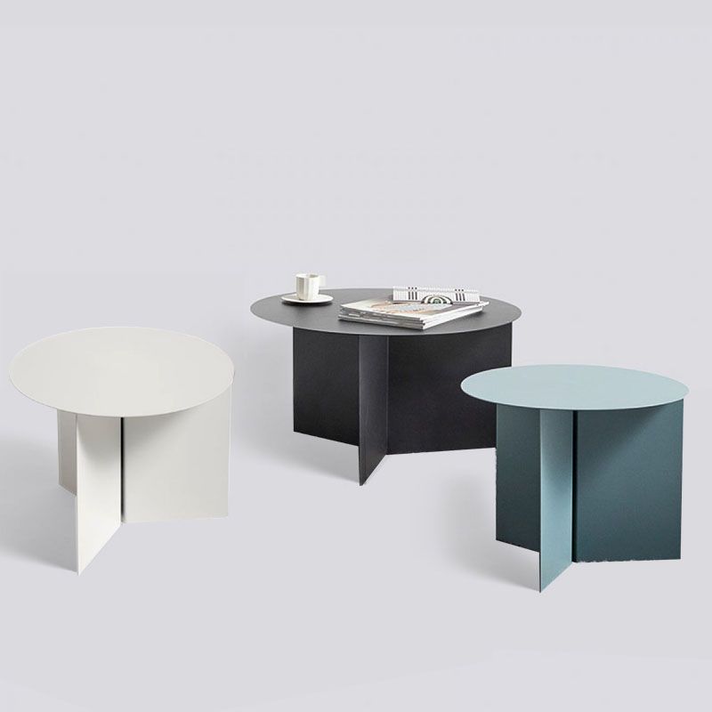 Modern stijl uit het midden van de eeuw multi-kleuren selectie van metalen salontafel