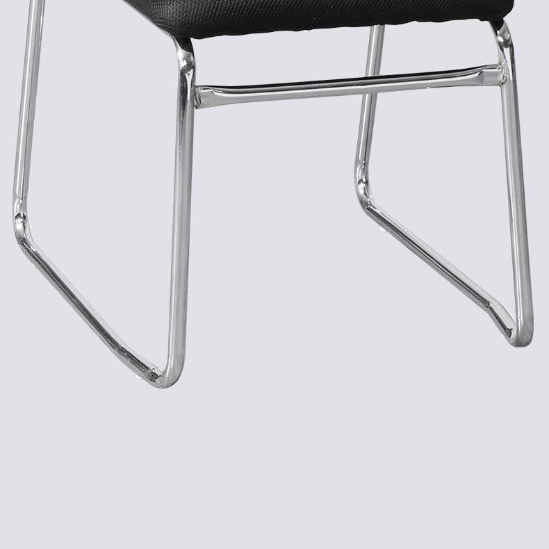 Mi dossier moderne de chaise de bureau de maille de Microfibre aucune chaise de bureau de roues
