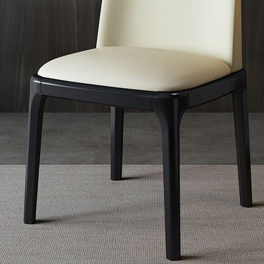 Sedia laterale in stile industriale in legno sedia da sala da pranzo a bracciola