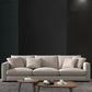 Creamy White Square Arm Contemporary Sofa with Loose Back with Multiple Cushions Clearhalo 'furn' 'furn_sofas' 'Furniture' 'furniture_sofas' 'kitchen' 'kitchen_sofas' 'Living Room Furniture' 'Sofa' 'sofas' 1200x1200_f1074921-6f43-458b-b4ec-144d515e1e94