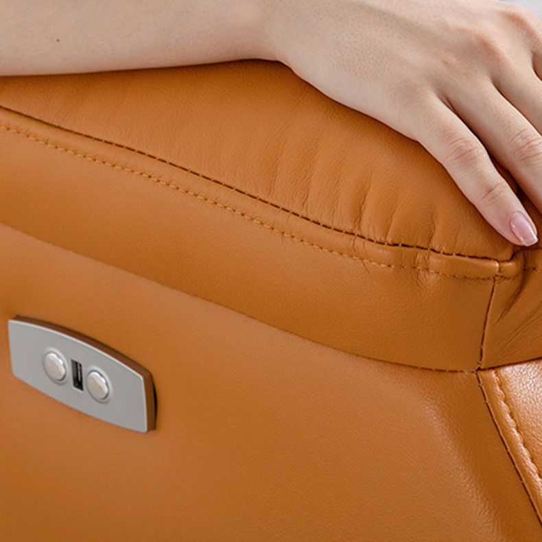 Solid Color Standard Recliner Modern Minimalist Home Single Recliner Chair