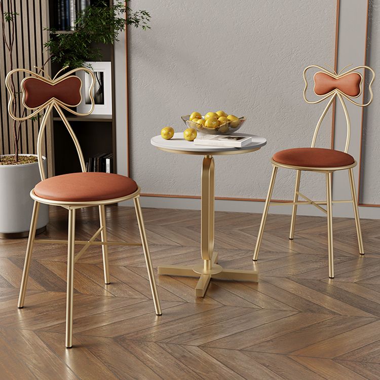 Nordic Style Open Back Side Chairs Upholstered Dining Armless Chairs for Home Clearhalo ' kitchen&dining_furn' 'Dining Chairs' 'Dining Tables & Seating' 'dining_chair' 'furn' 'furn_dining_chair' 'Furniture' 'furniture_dining_chair' 'Kitchen & Dining Furniture' 'kitchen' 1200x1200_f10cf20e-38f2-45c2-9538-b1b35f9c3edf