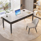 Contemporary Stone Office Desk 2 Drawers Parsons Base Writing Desk Clearhalo 'furn' 'furn_office_desk' 'Furniture' 'Office Desks' 'Office Furniture' 'office_desk' 1200x1200_f10d3a7b-7afd-4fb9-97f0-41b7b3256415