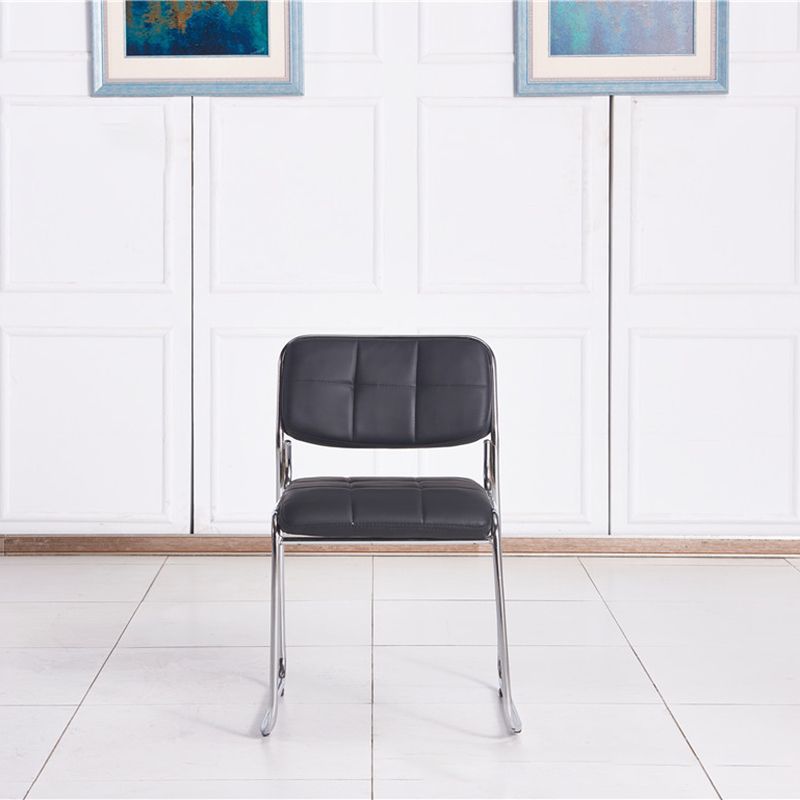 Low Back Conference Chair Contemporary No Wheels Guest Chair Clearhalo 'furn' 'furn_office_chair' 'Furniture' 'Office Chairs' 'Office Furniture' 'office_chair' 1200x1200_f11441e7-26ae-4f97-80bb-7cb40ca34cf2