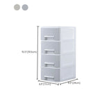 Vertical File Cabinet Plastic Modern Filing Cabinet with Drawers for Home Office