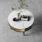 17.7" H Round Slate Coffee Table 4 Legs Cocktail Table with Drawer Clearhalo 'Coffee & Accent Tables' 'Coffee Tables' 'coffee_tables' 'furn' 'furn_coffee_tables' 'Furniture' 'Living Room Furniture' 1200x1200_f1173db1-d955-46f1-bbac-926538edb5a9