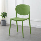 Glam Style Plastic Side Chair Matte Finish Open Back Dining Chair for Dinning Room Clearhalo ' kitchen&dining_furn' 'Dining Chairs' 'Dining Tables & Seating' 'dining_chair' 'furn' 'furn_dining_chair' 'Furniture' 'furniture_dining_chair' 'Kitchen & Dining Furniture' 'kitchen' 1200x1200_f117fe36-269f-4f67-a74e-401280f76a78