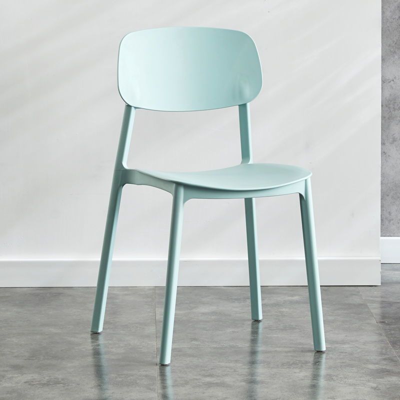 Kitchen Home Stacking Side Chair Open Back Dining Side Chair Clearhalo 'Dining Chairs' 'Dining Tables & Seating' 'dining_chair' 'furn' 'furn_dining_chair' 'Furniture' 'Kitchen & Dining Furniture' 1200x1200_f1194779-5c53-4972-9366-462859afbd6c