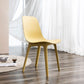Plastic Side Chair Contemporary Solid Back Armless Dining Chair Clearhalo 'Dining Chairs' 'Dining Tables & Seating' 'dining_chair' 'furn' 'furn_dining_chair' 'Furniture' 'Kitchen & Dining Furniture' 1200x1200_f1223519-9908-47fa-be61-14ff3ee3307e