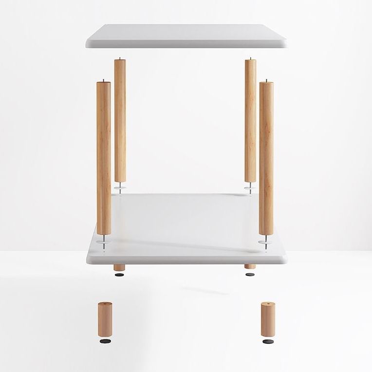 Moderne boekenplank in meerdere kleuren engineer Wood Bookcast