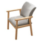 Scandinavian Rubberwood Solid Back Armchair Wood Dining Chair with Natural Legs Clearhalo ' kitchen&dining_furn' 'Dining Chairs' 'Dining Tables & Seating' 'dining_chair' 'furn' 'furn_dining_chair' 'Furniture' 'furniture_dining_chair' 'Kitchen & Dining Furniture' 'kitchen' 1200x1200_f1260cae-d54e-4c33-bb96-7c0eb566cef9