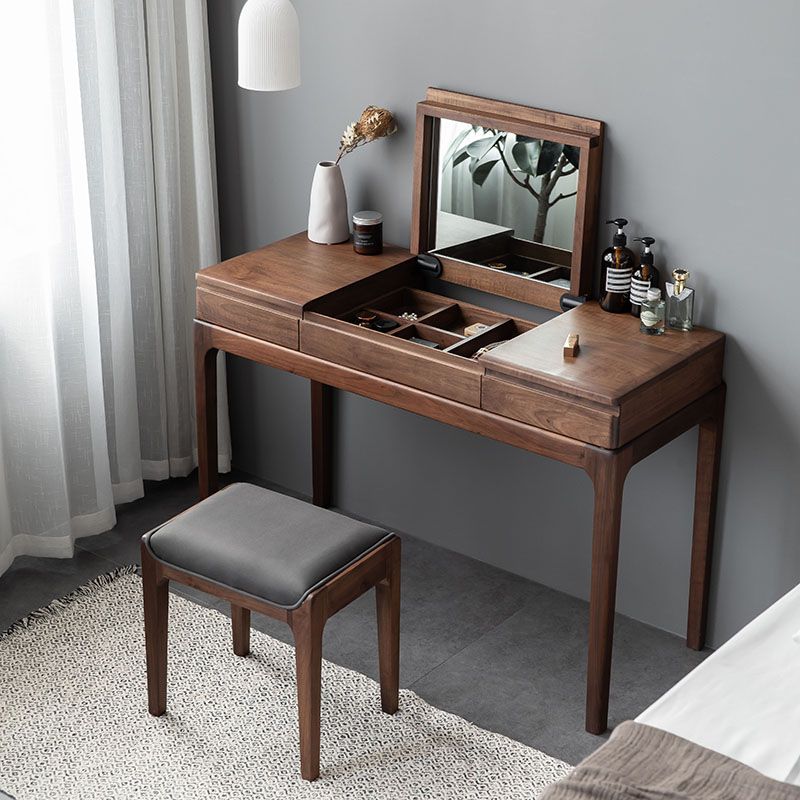 18 "幅のミッドセンチュリーモダンメイクアップバニティミラードレッシングテーブル