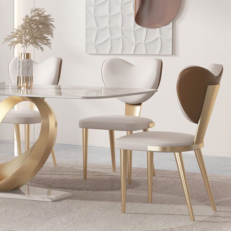 Luxury Sintered Stone Top Dining Set Rectangle 1/4/5/7/9 Pieces Dining Table Set