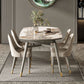 Wood Base Dining Table Contemporary Extendable Dinner Table for Home Clearhalo 'Dining Tables & Seating' 'Dining Tables' 'dining_table' 'furn' 'furn_dining_table' 'Furniture' 'Kitchen & Dining Furniture' 1200x1200_f12ddf8b-9740-4ac8-93be-ded2966ad26e