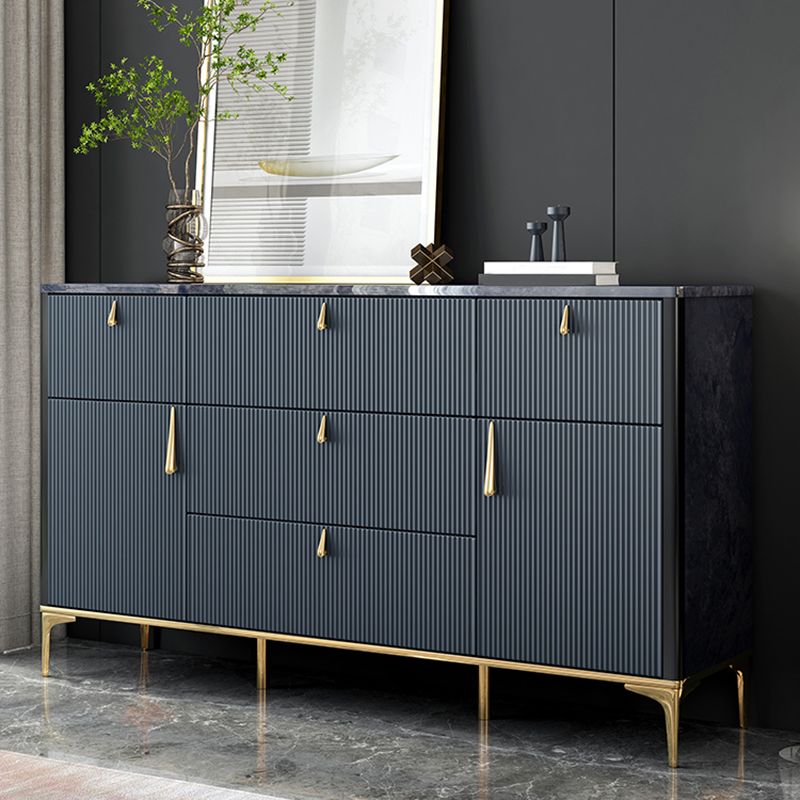Comò Glam da 15,21 pollici con 5/7/8 cassetti e cassettiera portaoggetti