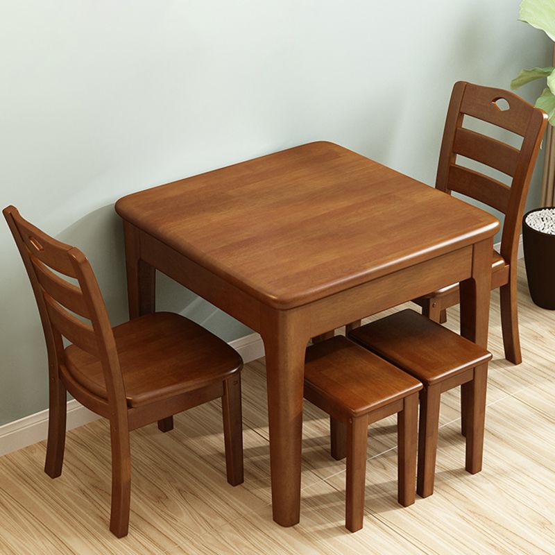 Mobili moderni mobili in legno massiccio 3/5/ pezzi tavolo dinette con sedia da pranzo