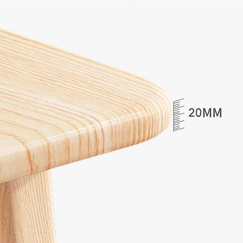 Modern MDF Top Rectangle Shape Dining Set Standard Brown Dining Set With 4 Legs Table Clearhalo 'Dining Room Sets' 'Dining Tables & Seating' 'dining_room_set' 'furn' 'furn_dining_room_set' 'Furniture' 'furniture_dining_room_set' 'Kitchen & Dining Furniture' 'kitchen&dining_furn' 'kitchen' 1200x1200_f133f1c0-5d38-4c20-bee9-1bd3db6ef244