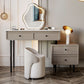 Glam Slate Top Vanity Dressing Table Solid Wood Vanity Desk with Drawers Clearhalo 'Bedroom Furniture' 'furn' 'furn_makeup_vanities' 'Furniture' 'Makeup Vanities' 'makeup_vanities' 1200x1200_f13566dd-3a10-426d-bd7e-91830a04c6e6