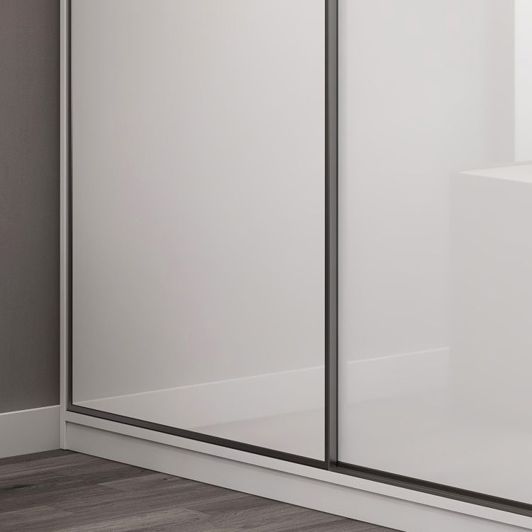 Engineered houten witte garderobe kast moderne garderobe kast