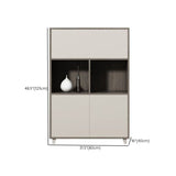 Armoire de fichiers de style industriel en bois vertical armoire à classement vertical pour le bureau à domicile