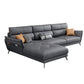 Ultra-Modern Sewn Pillow Back Faux Leather Pillow Top Arm Sofa with Wear-resisting Clearhalo 'furn' 'furn_sectionals' 'Furniture' 'furniture_sectionals' 'kitchen' 'kitchen_sectionals' 'Living Room Furniture' 'Sectionals' 1200x1200_f13b40ac-115d-409c-8132-88b442af0906