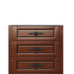 43.30" Tall Wood Accent Cabinet 5-Drawer Rectangular Accent Chest